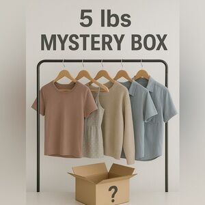 5 lbs Mystery Box with Assorted Clothing